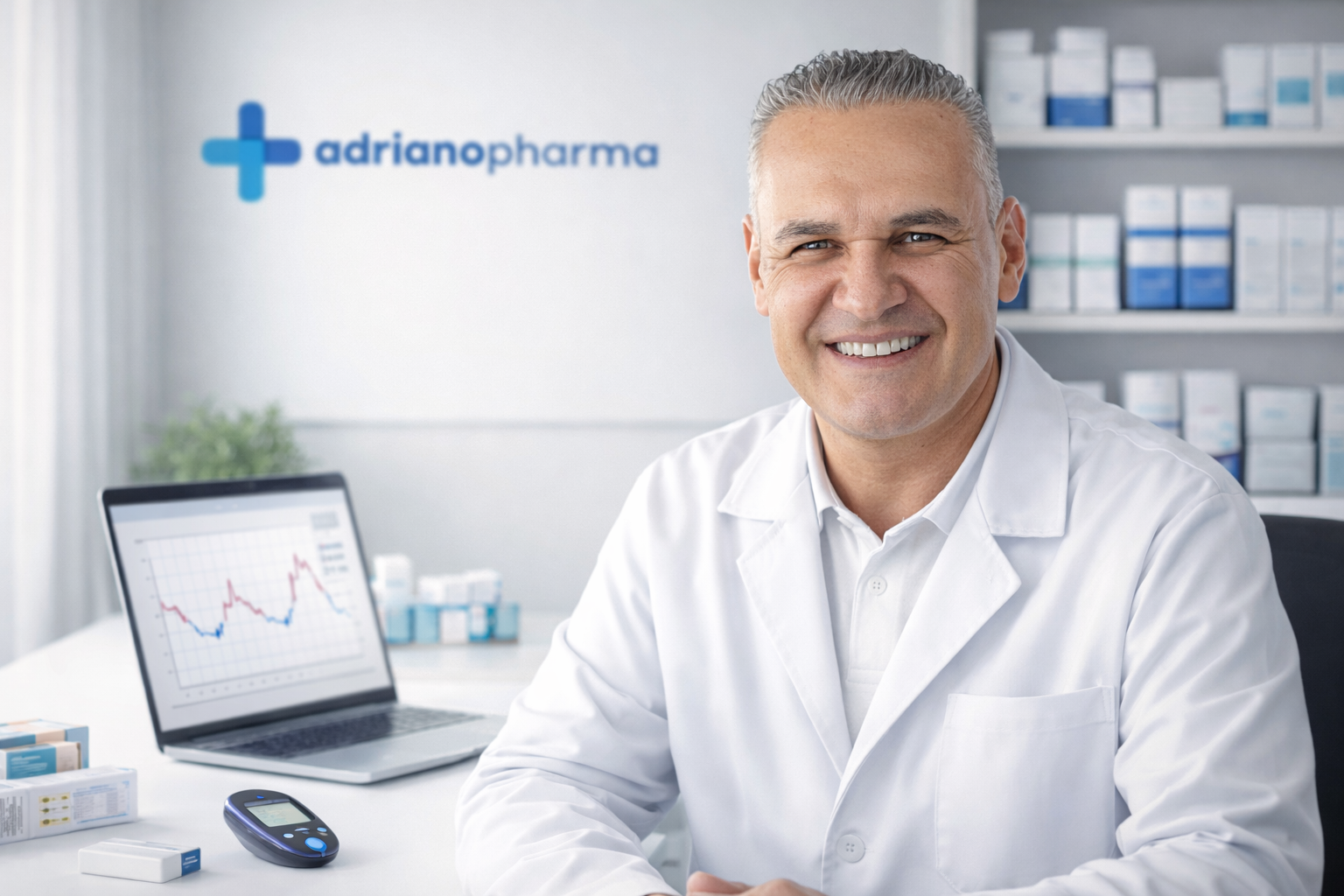 Farmacêutico em seu gabinete moderno.png